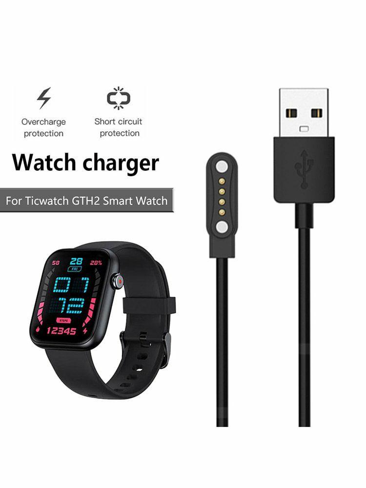 1m Replacement Charger Adapter Smart Watch USB Charging Cable for Ticwatch GTH2  |  Wearable Devices Consumer Electronics Wearable Devices