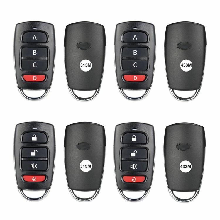 315MHz/433MHz Clone Remote Control Replacement Key Duplicator for Automatic Door  |  Remote Control Consumer Electronics Abcd/Lock