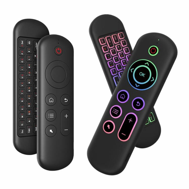 M5 Air Mouse Keyboard Remote Rechargeble 2.4G+BT5.2 7 Color Backlit for Smart TV  |  Remote Control Consumer Electronics Remote Control