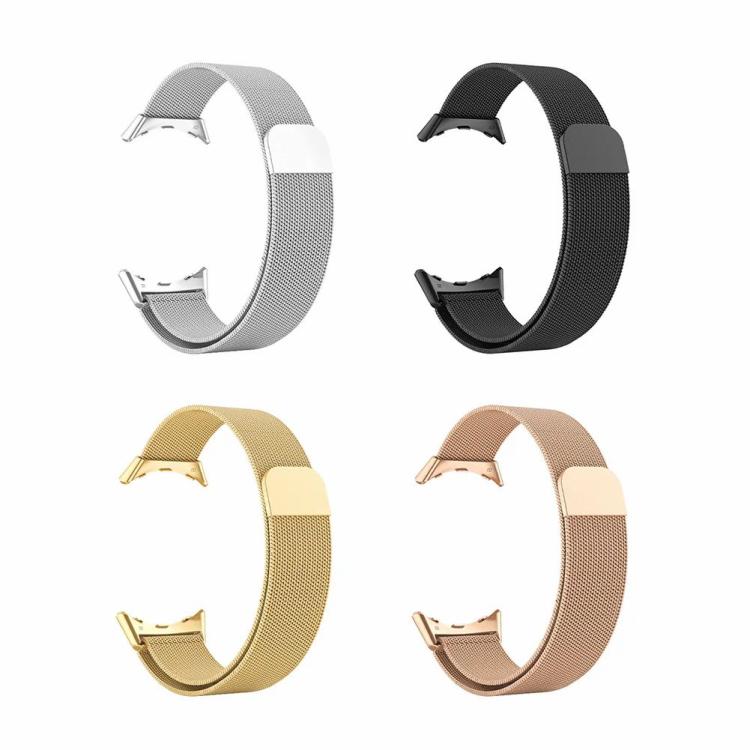 Magnetic Loop Band Classic Mesh Strap Wristband Bracelet for Google Pixel Watch  |  Wearable Devices Consumer Electronics Silver/Gold/Rose Gold