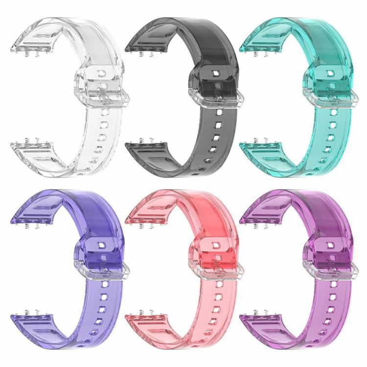 Photochromic Sport Strap TPU Watchband for Samsung Galaxy Fit 3 SM-R390  |  Wearable Devices Consumer Electronics Transparent/Black/Blue/Starry Purple/Red/Purple