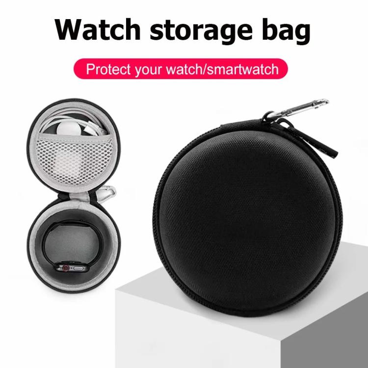 Portable Single Watch Travel Case Anti-scratch Watch Storage Box for Apple Watch  |  Wearable Devices Consumer Electronics Black/Grey