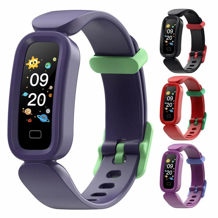 S90 Bluetooth-Compatible Kid Smart Bracelet Multi-Function Reminder Watch  |  Wearable Devices Consumer Electronics Purple