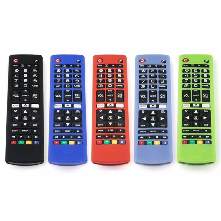 Silicone Remote Controller Protective Soft Case Cover for TV AKB75095307  |  Remote Control Consumer Electronics Black/Blue/Red/Light Blue/Light Green