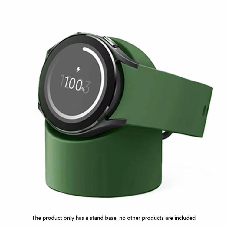 Silicone Wireless Charger Holder Cable Organizer for Samsung Galaxy Watch 5/5Pro (Green)  |  Wearable Devices Consumer Electronics Wearable Devices