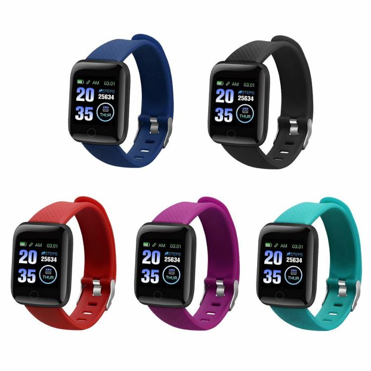 Touch Screen Smart Bracelet Fitness Tracker Heart Rate Monitor Sports Watch  |  Wearable Devices Consumer Electronics Blue/Black/Purple/Red/Green