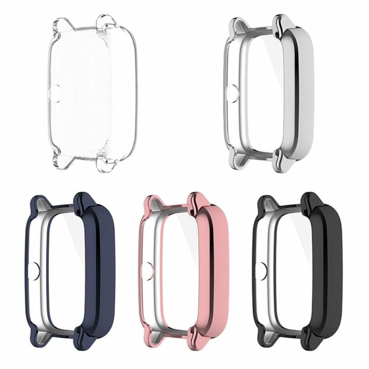 TPU Screen Protector All-inclusive Watch Case Cover for ID205L Willful SW021  |  Wearable Devices Consumer Electronics Ivory/Black/Pink