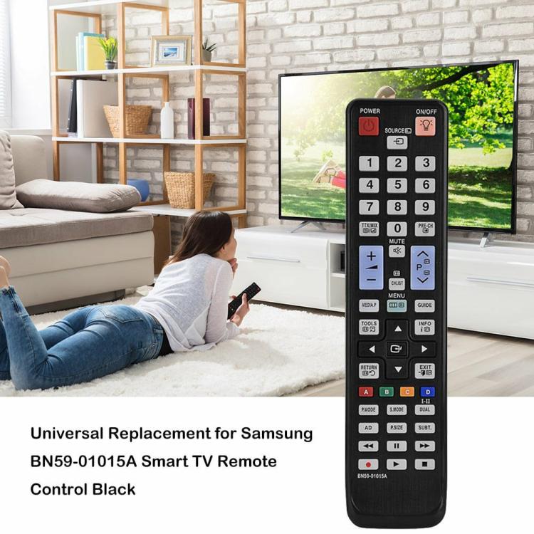 Universal Replacement for BN59-01015A Smart TV Remote Control Black  |  Remote Control Consumer Electronics Remote Control