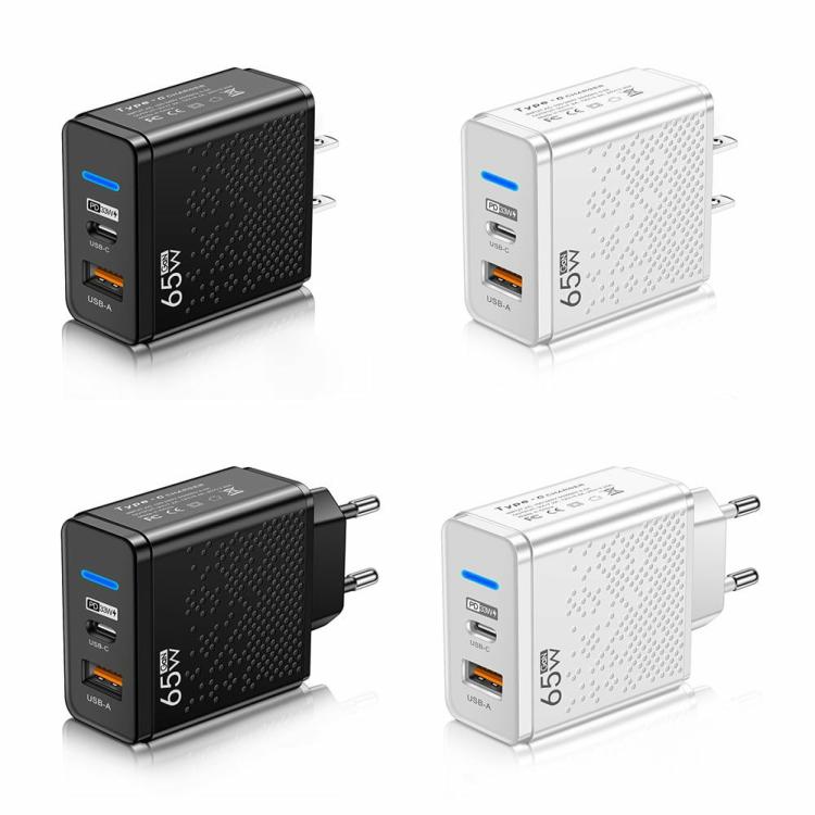 USB+PD Type-C 33W Mobile Phone Wall Charger Adapter for iPhone 14  |  Phone Accessories Consumer Electronics Black/White