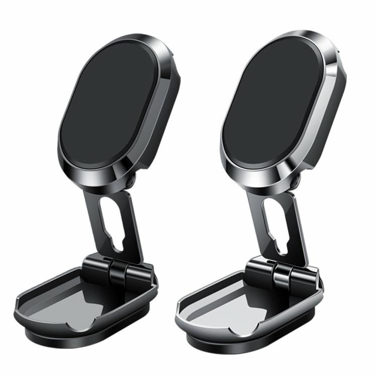 Magnetic Car Phone Bracket 360 Rotatable Mobile Phone Mount Stand for Car Office  |  Phone Accessories Consumer Electronics Black/Silver